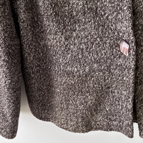 Vintage Gray Button Up Swing Jacket - Picture 6 of 16